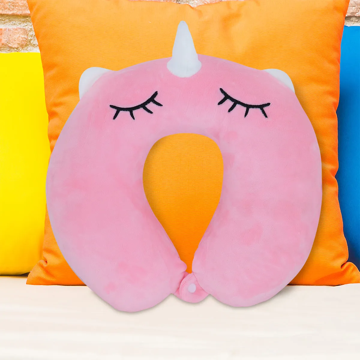 Almohada con Diseo de Unicornio para Viaje