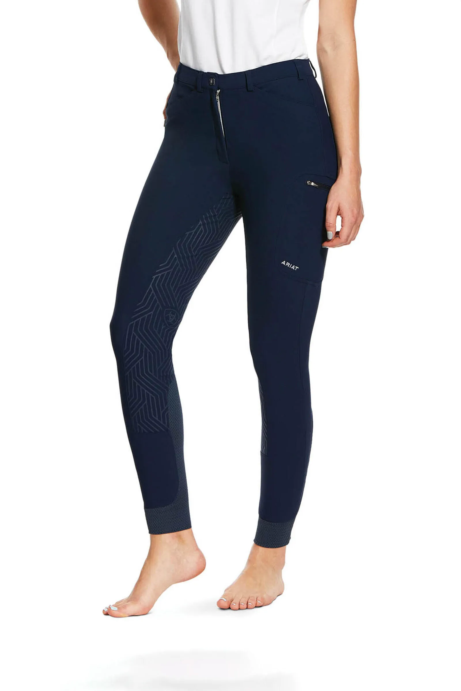 Ariat Pantalón Triton Full Seat con empuñadura de silicona para mujer
