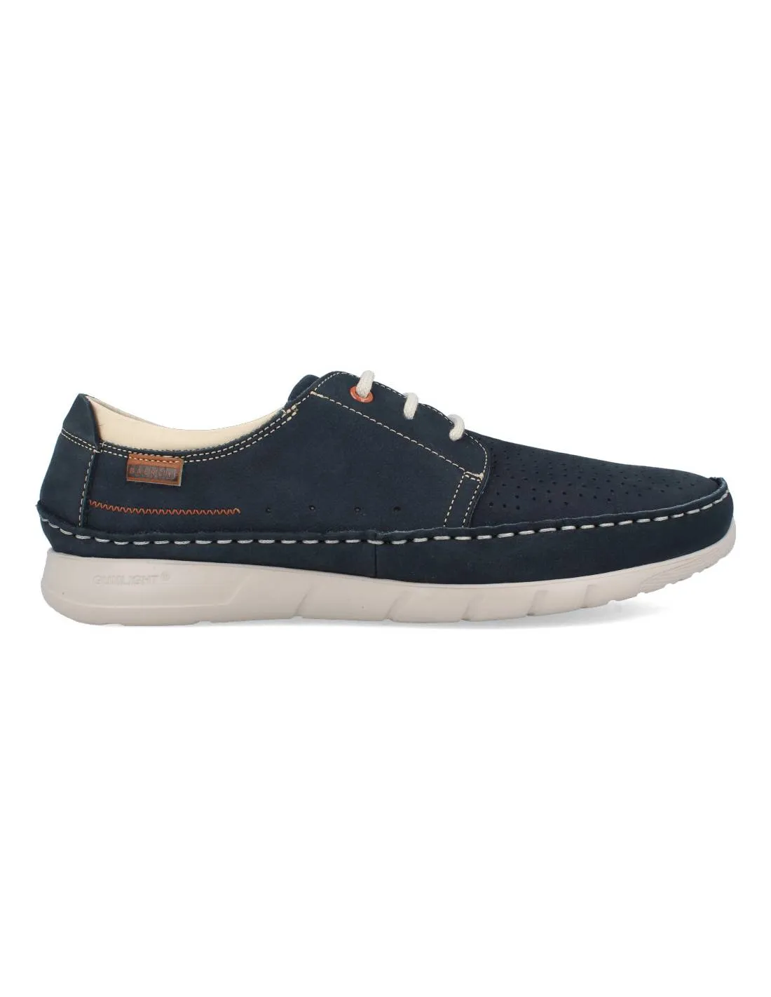 BAERCHI  ZAPATO CORDONES NAPA SCORPIO PREMIUM MARINO