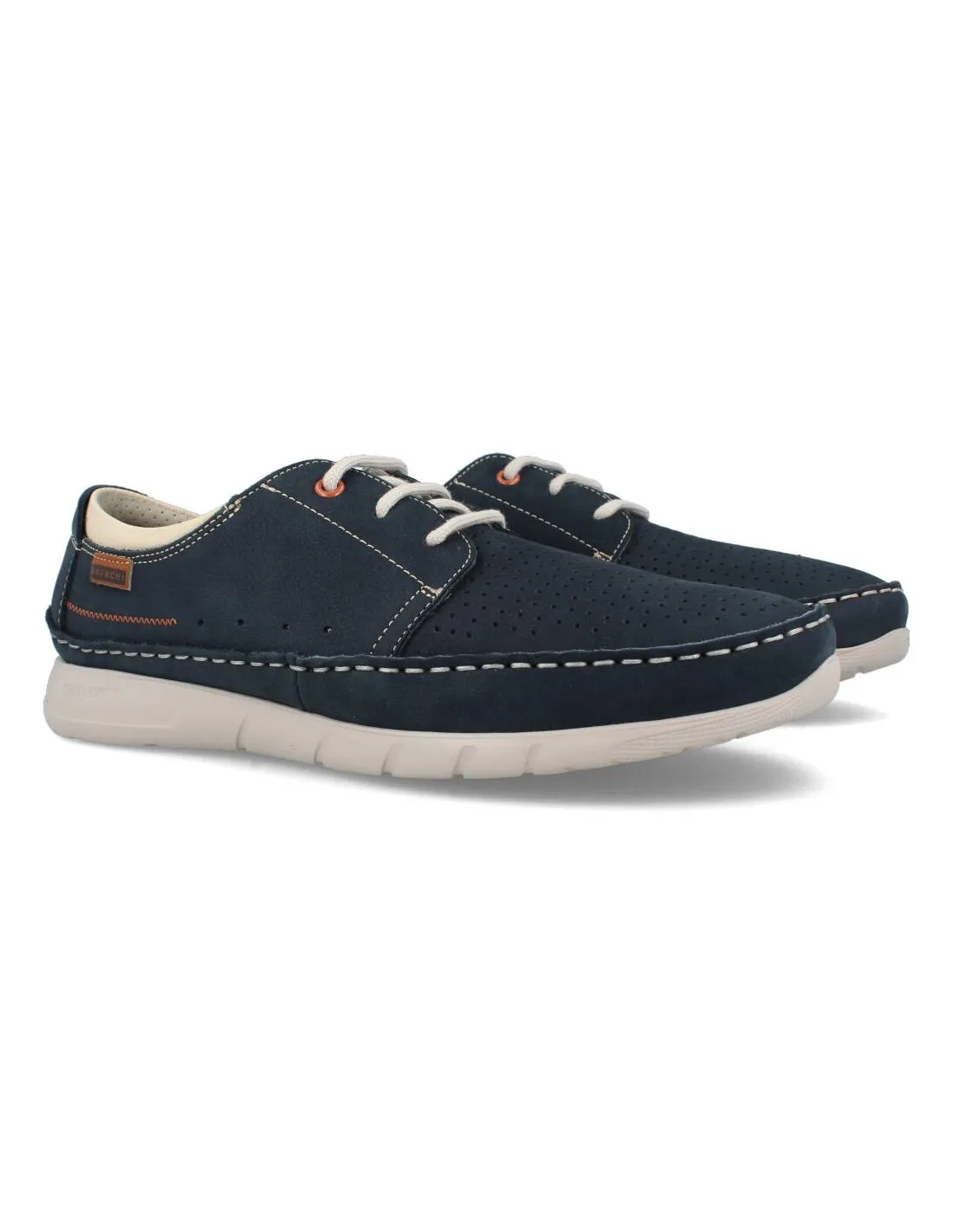 BAERCHI  ZAPATO CORDONES NAPA SCORPIO PREMIUM MARINO