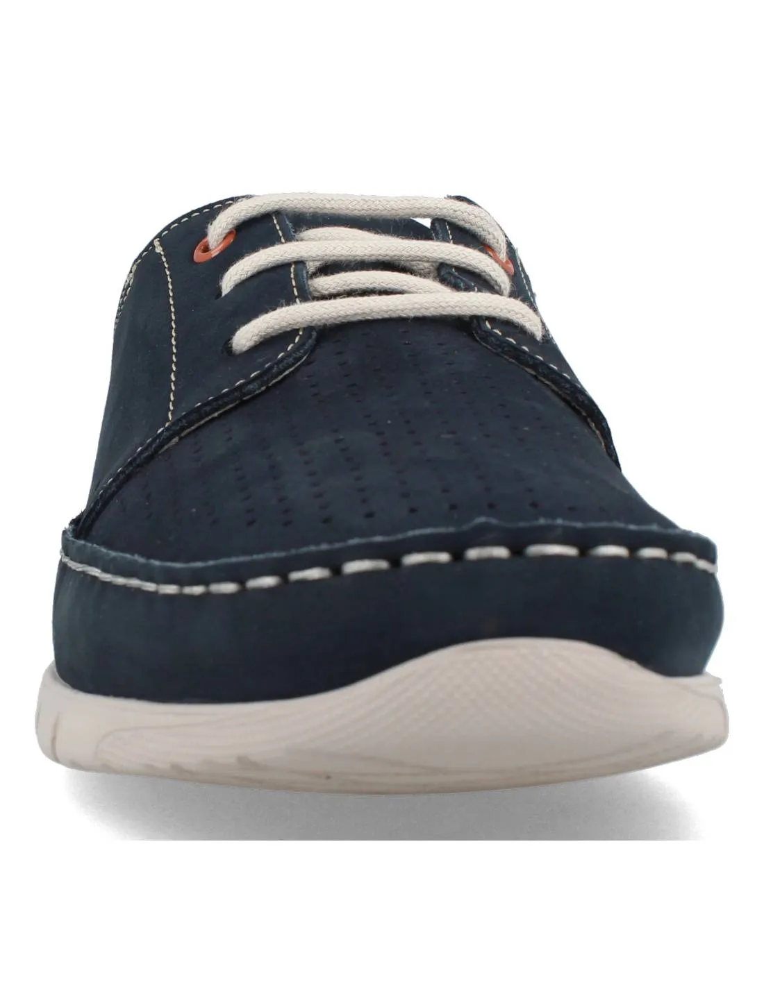 BAERCHI  ZAPATO CORDONES NAPA SCORPIO PREMIUM MARINO