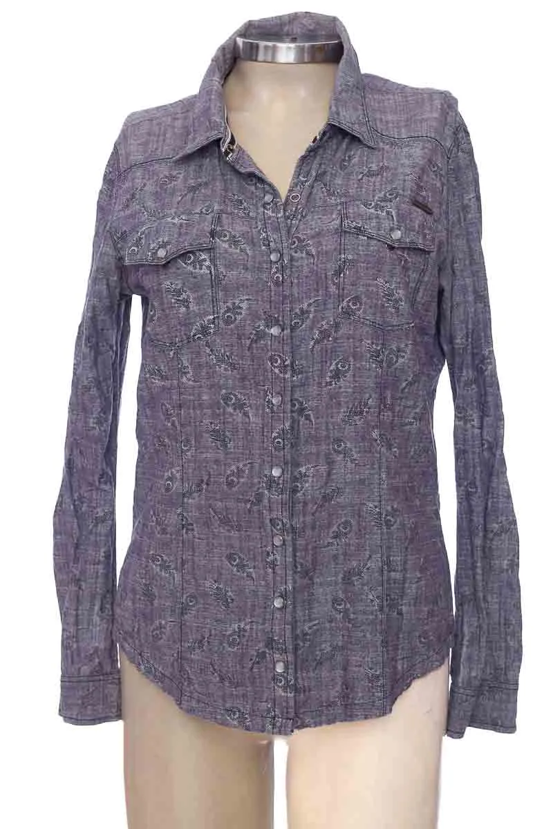 BLUSA COLOR AZUL  AMERICANINO