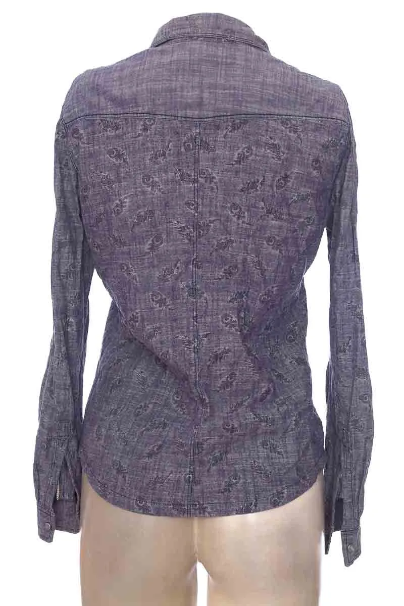 BLUSA COLOR AZUL  AMERICANINO