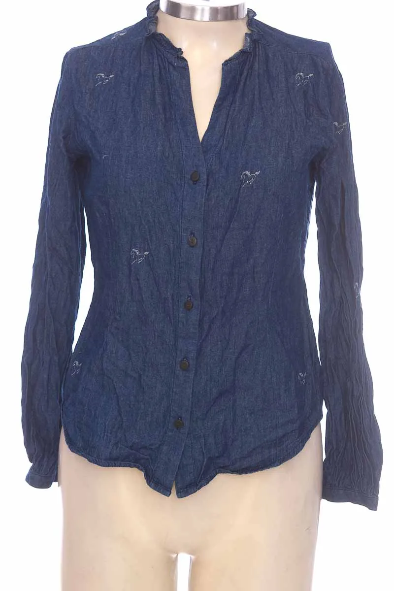 BLUSA COLOR AZUL  FDS