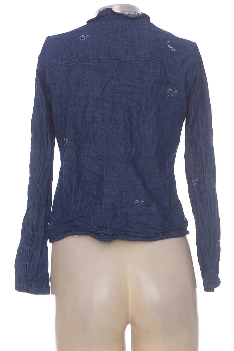 BLUSA COLOR AZUL  FDS