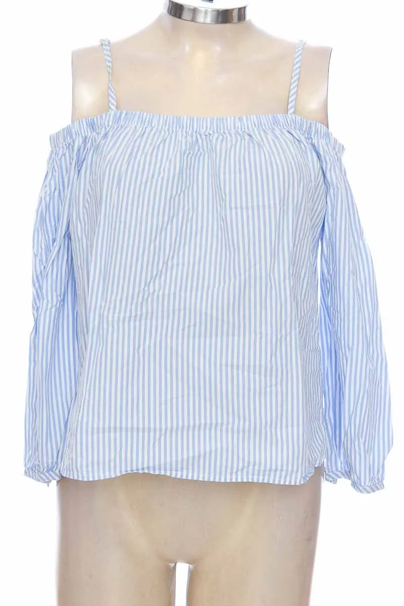 BLUSA COLOR AZUL  SPRINGFIELD
