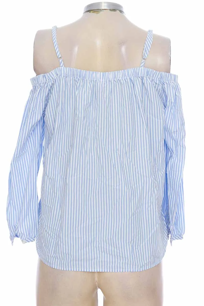 BLUSA COLOR AZUL  SPRINGFIELD