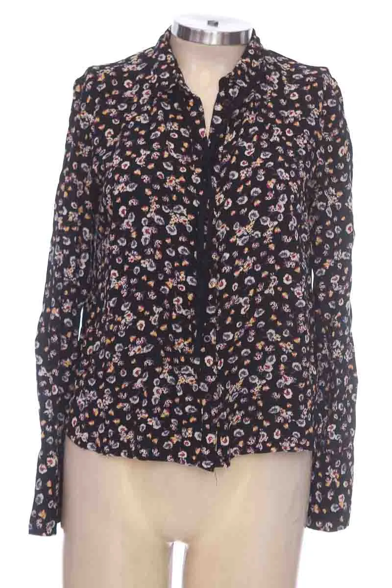BLUSA COLOR NEGRO  BERSHKA