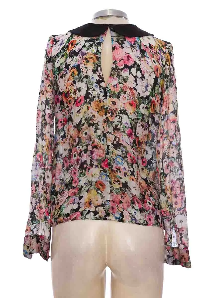 BLUSA COLOR NEGRO  ZARA