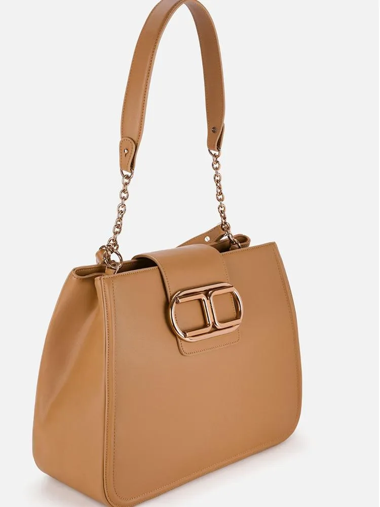 BOLSO TOTE ECOPIEL LOGO ELISABETTA FRACHI