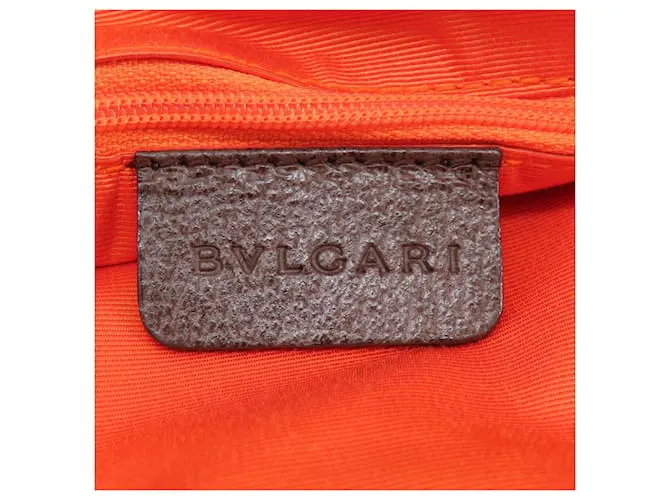 Bulgari Logo manía Castaño 