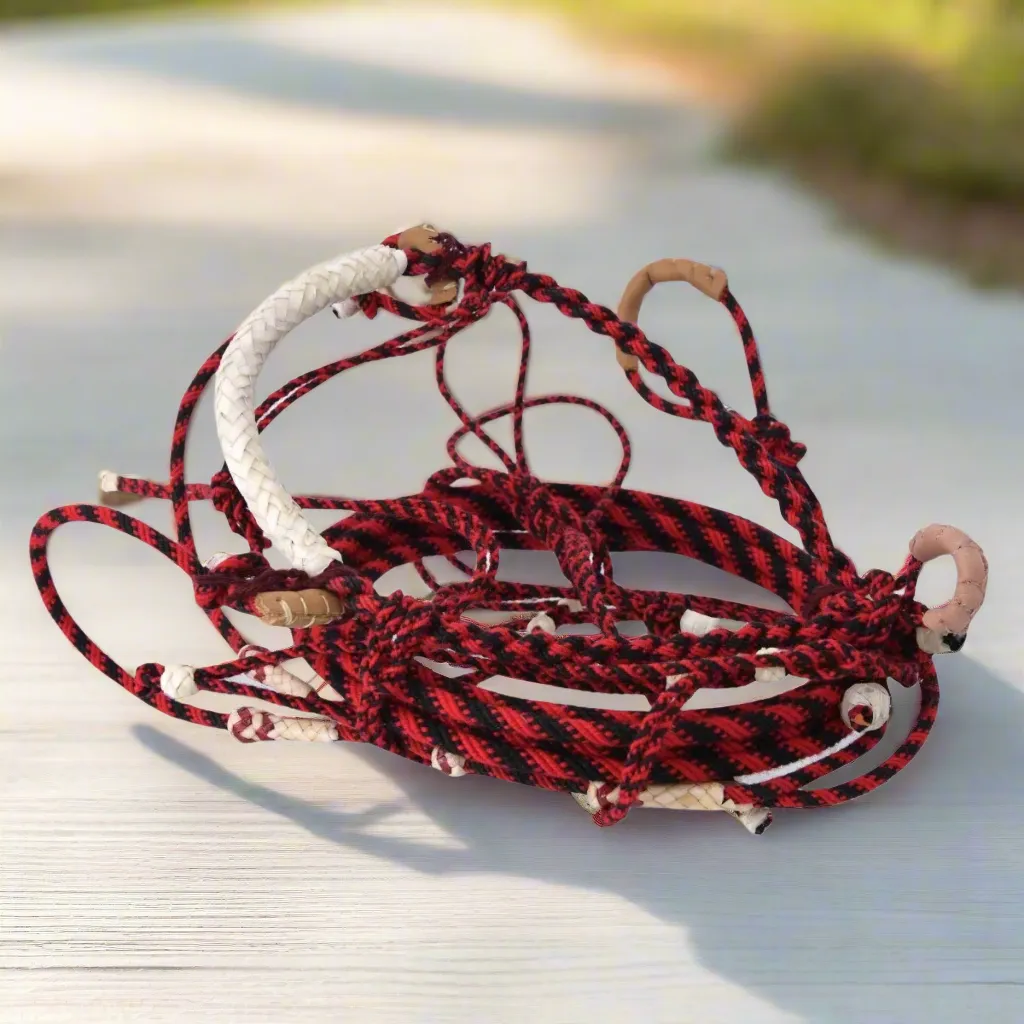 CABESTRO CHARRO PARA CABALLO TMWD1186 CHARRO HORSE HALTER WITH LEAD ROPE