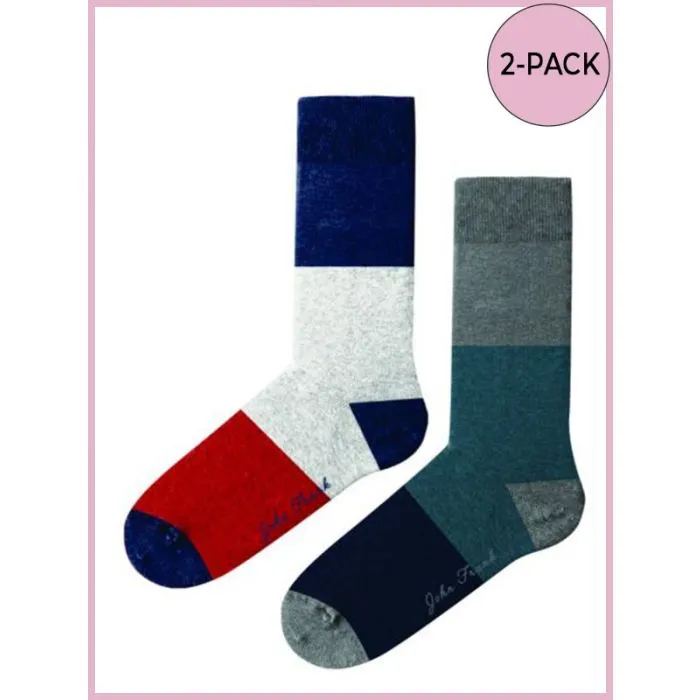CALCETINES MUJER JOHN FRANK ALGODóN (PACK 2 PARES) WJF2LS1927