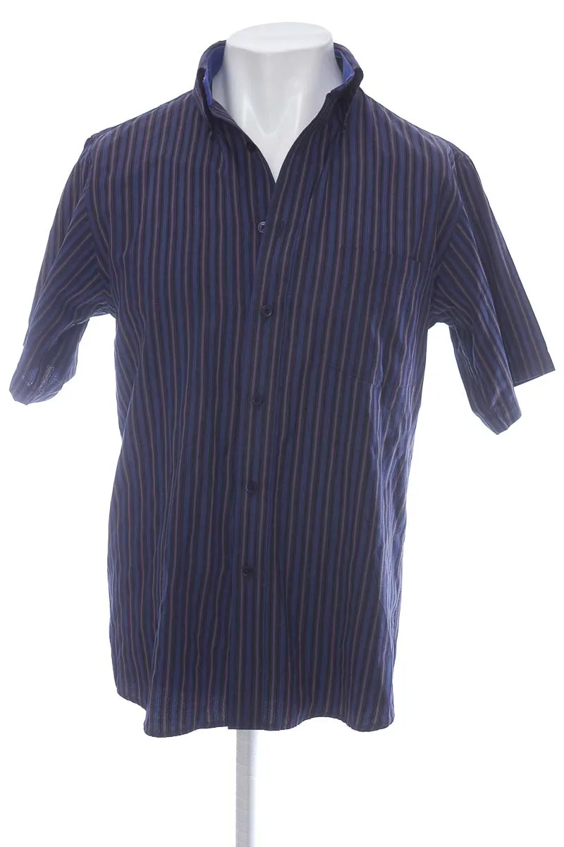 CAMISA COLOR AZUL  MANHATTAN