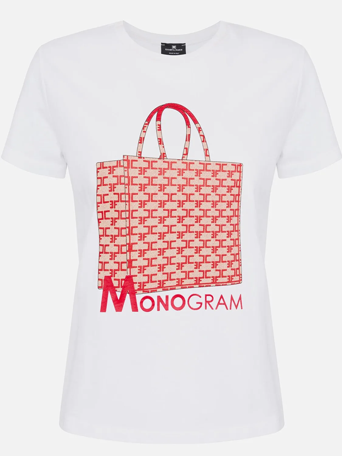 CAMISETA BOLSO MONOGRAM ELISABETTA FRANCHI