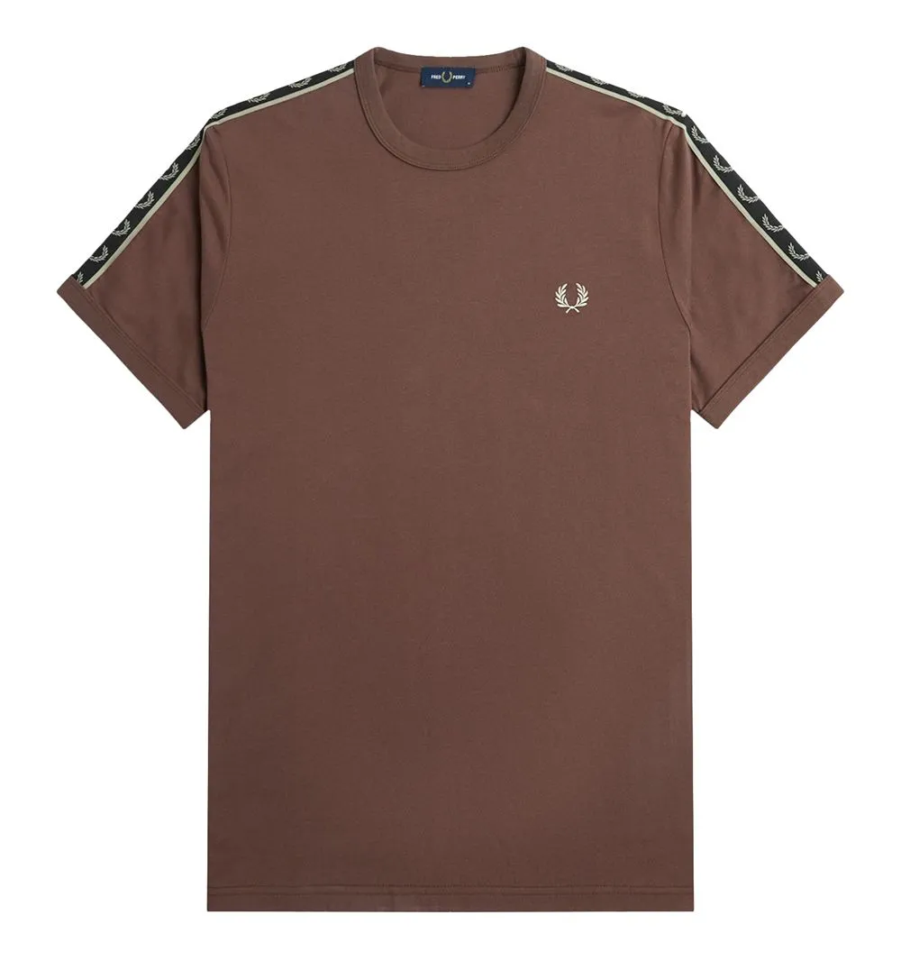 Camiseta Fred Perry ringer con cinta en contraste