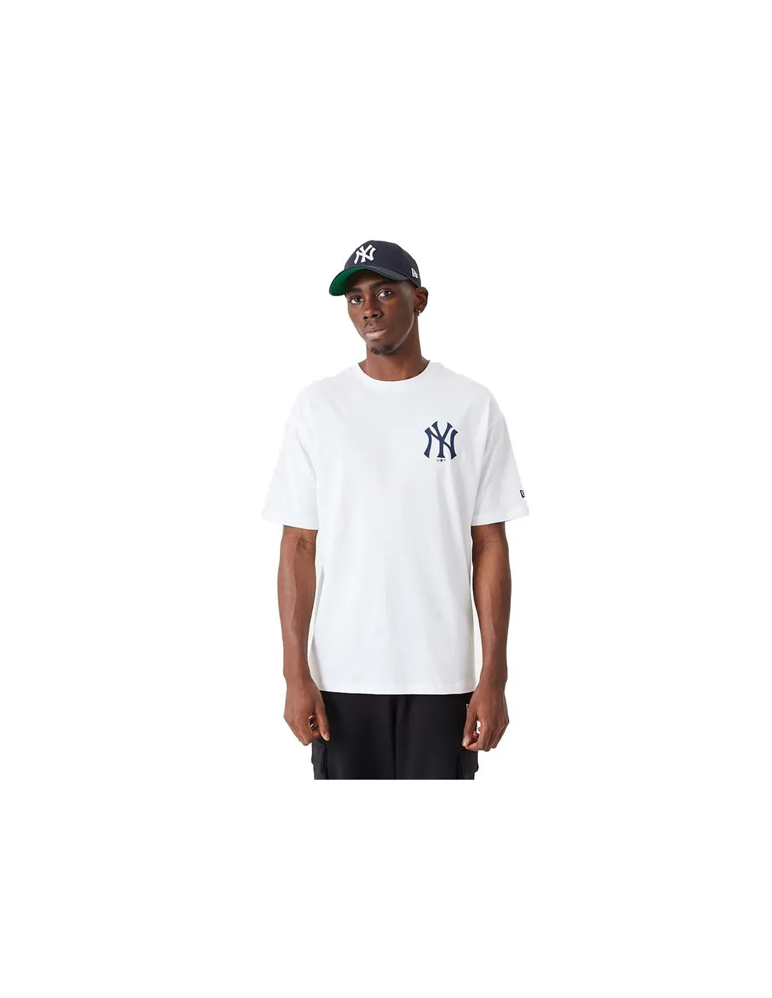 Camiseta New Era MLB New York Yankees Blanco Hombre