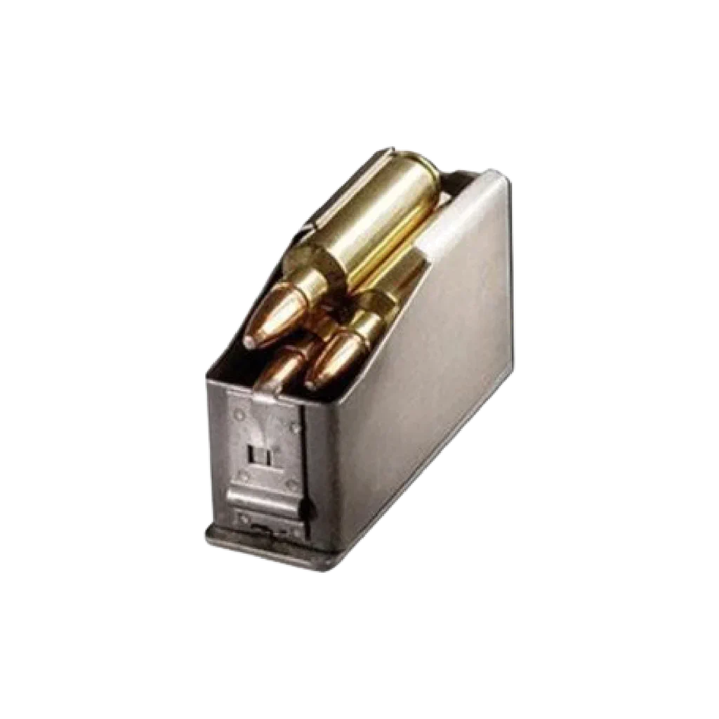 CARGADOR 5 CARTUCHOS DE ACERO INOXIDABLE PARA SAKO 90 CAL. 22250