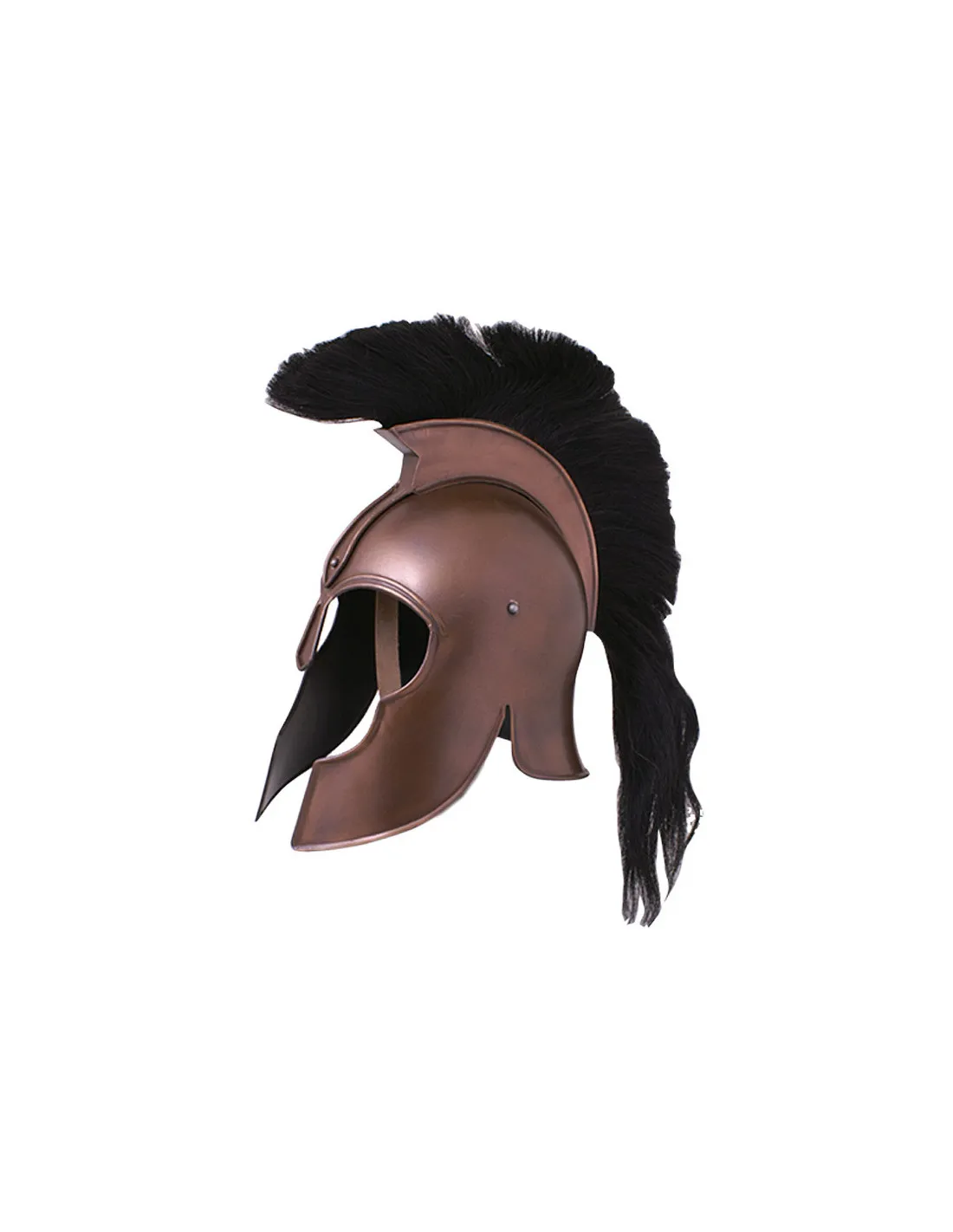 Casco Aquila Guerra de Troya con cresta