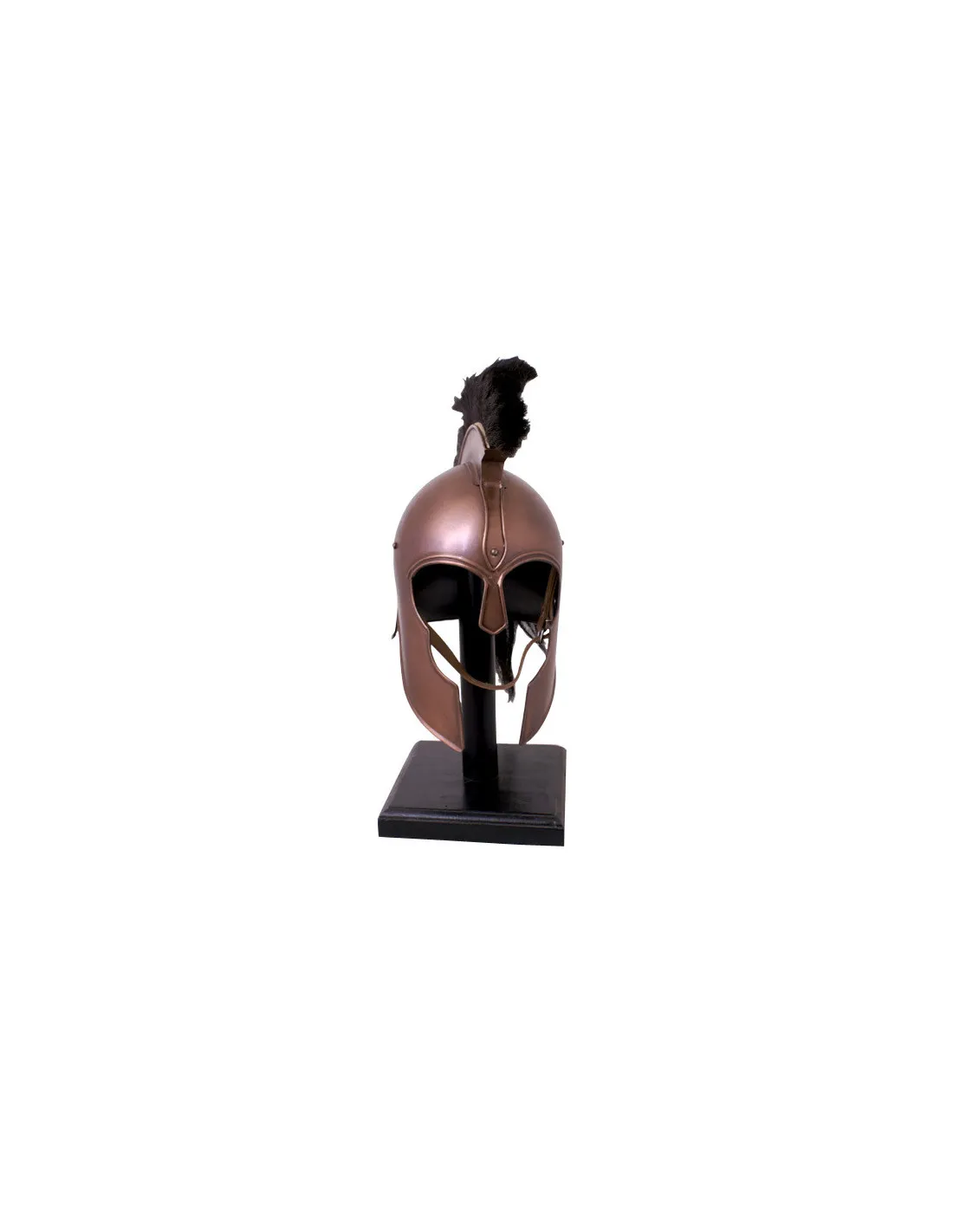 Casco Aquila Guerra de Troya con cresta