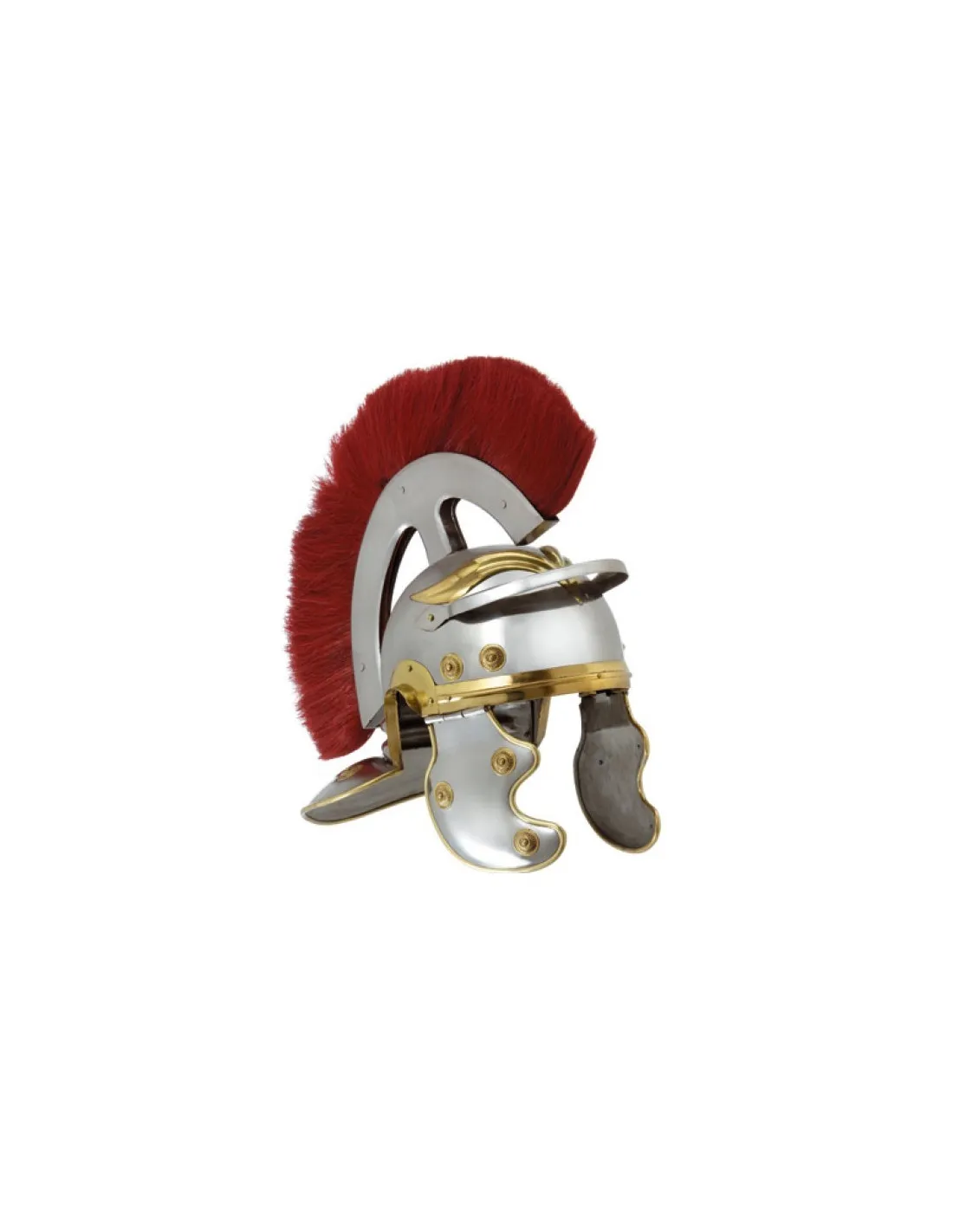Casco Centurión Romano con penacho frontal