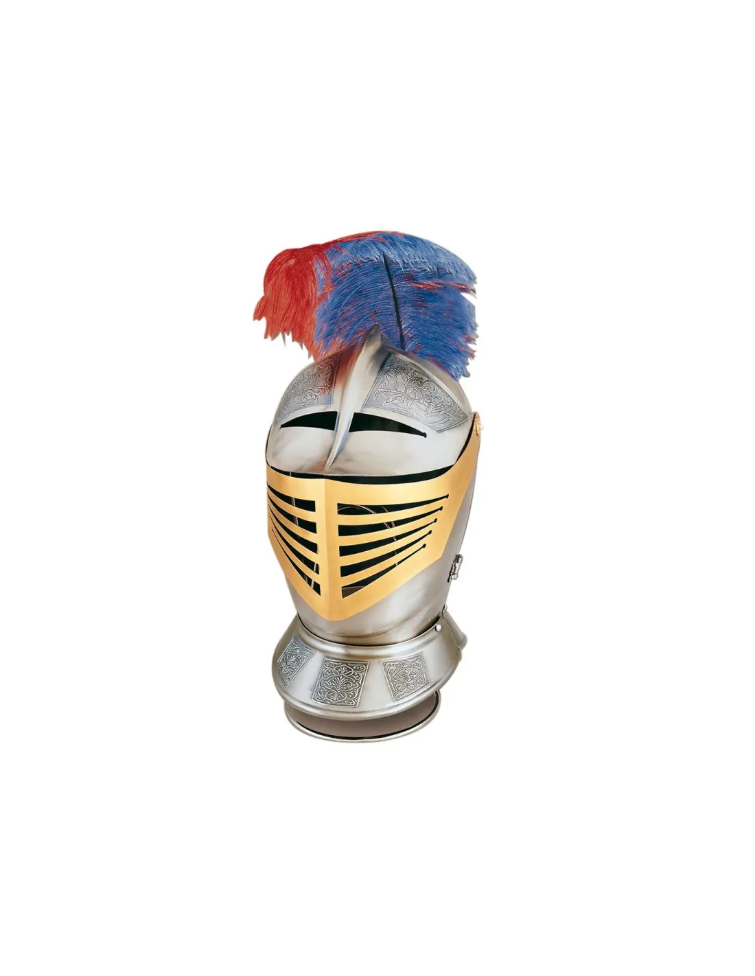 Casco guerrero grabado siglo XVI