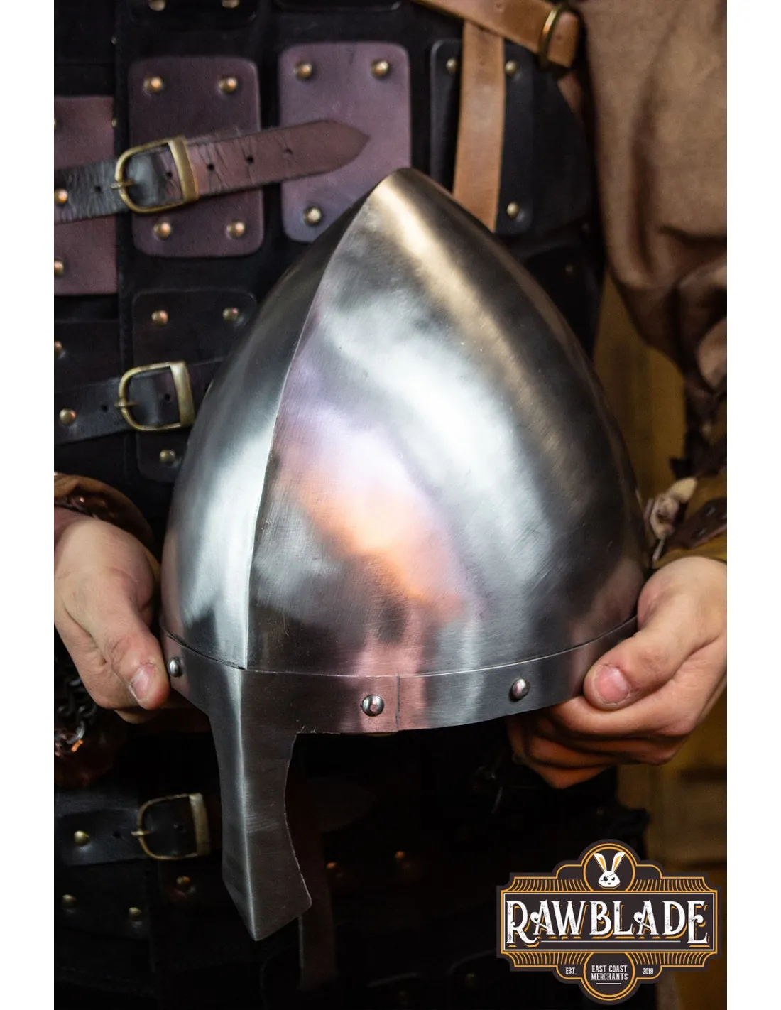 Casco normando Orbec Spangenhelm