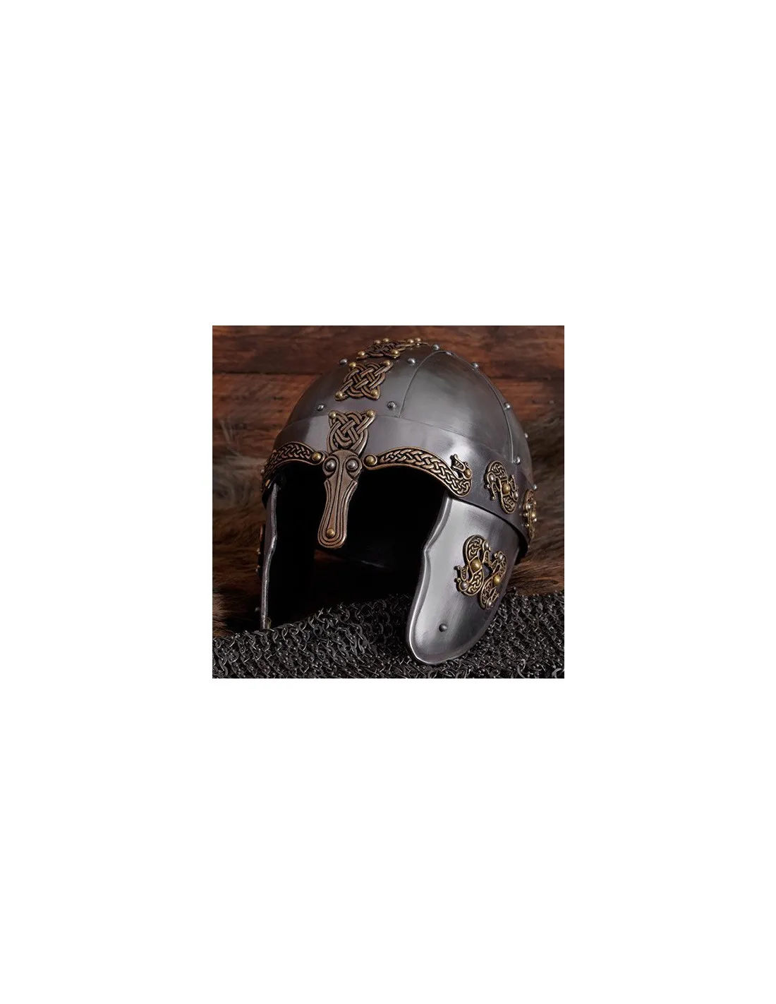 Casco Nórdico Dragón