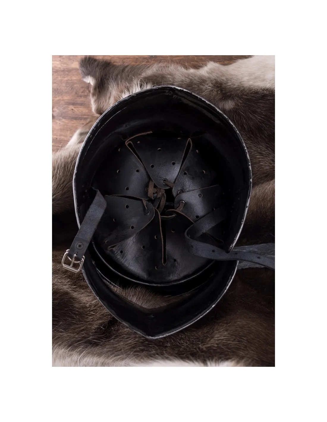Casco Sallet de Arquero con visera, siglo XV