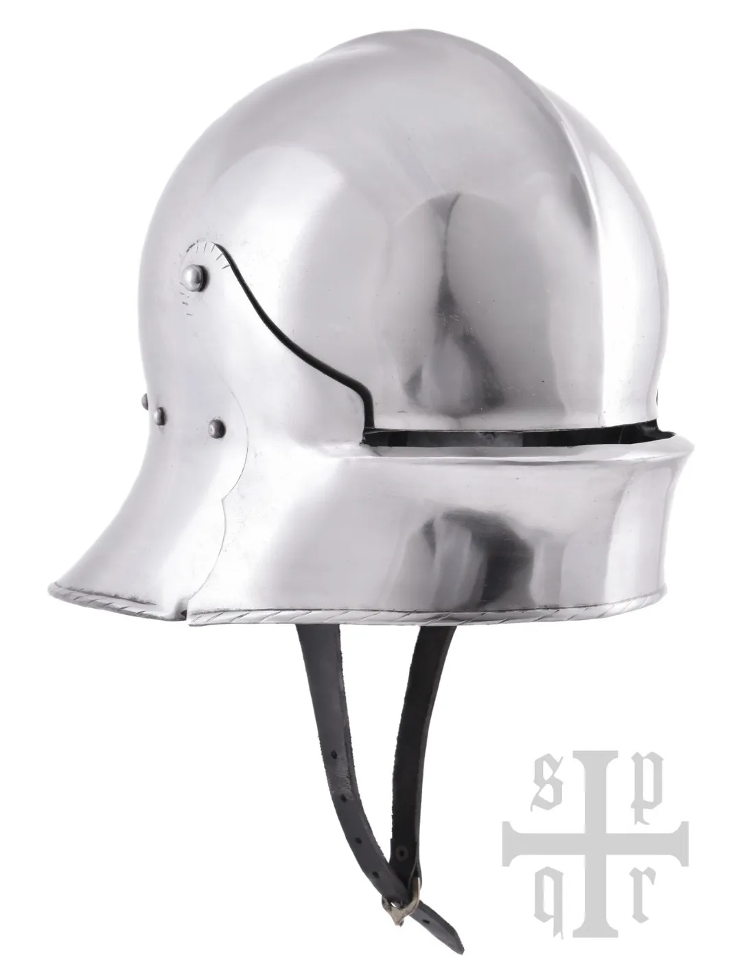 Casco Sallet Gótico Alemán S. XV Acero 2 mm