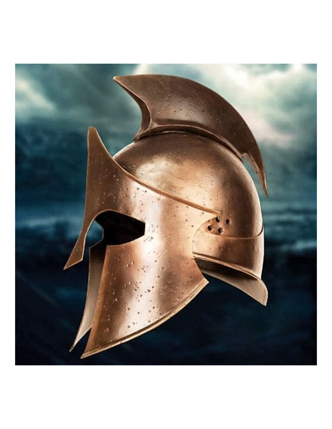 Casco soldado Griego