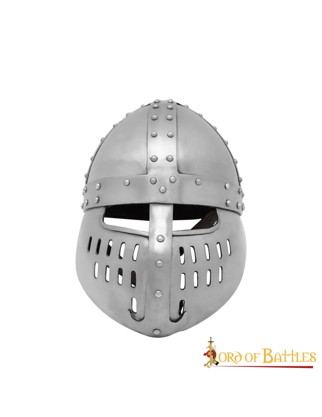 CASCO SPANGENHELM CABALLERO NORMANDO, S. XIIXIII