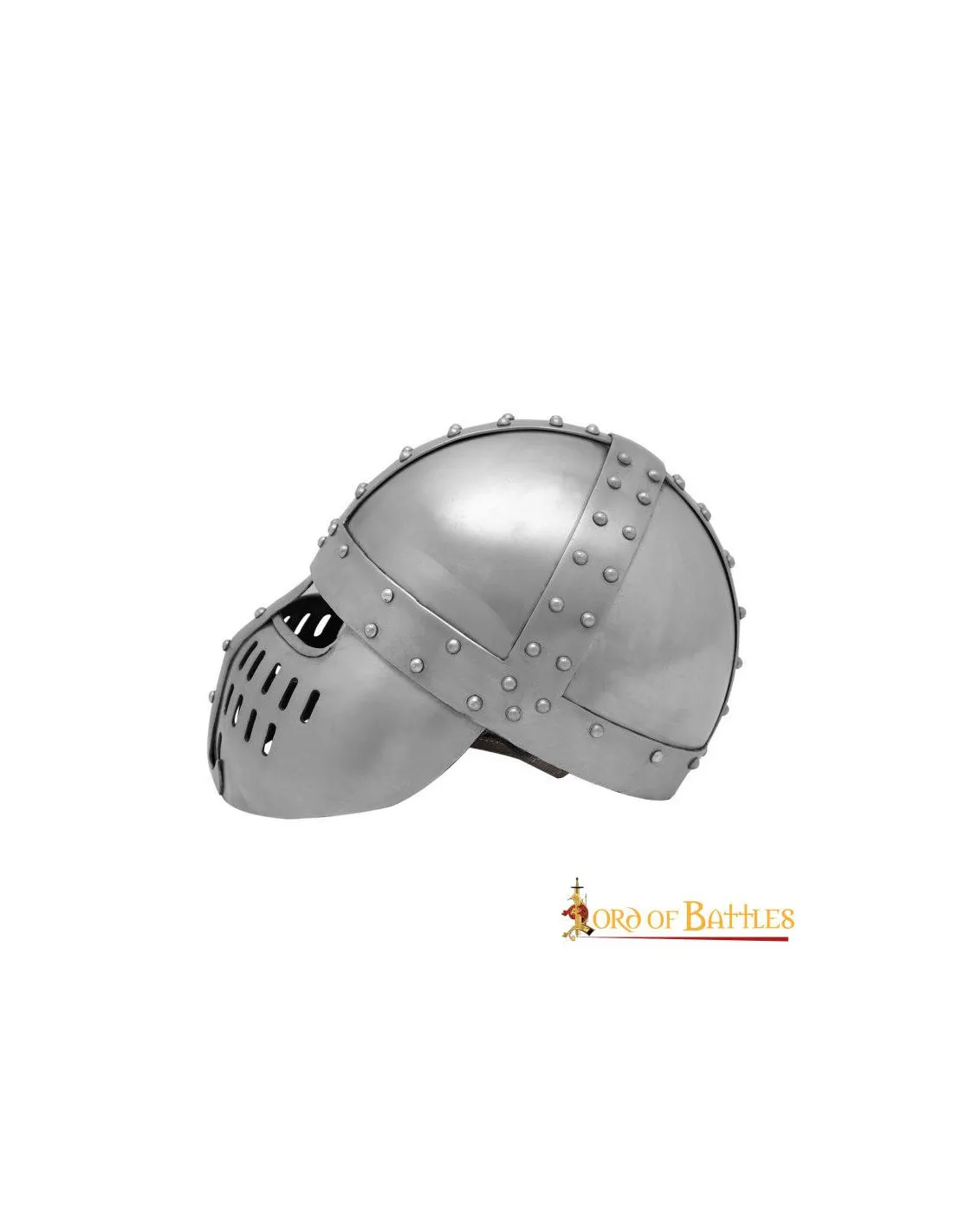 CASCO SPANGENHELM CABALLERO NORMANDO, S. XIIXIII