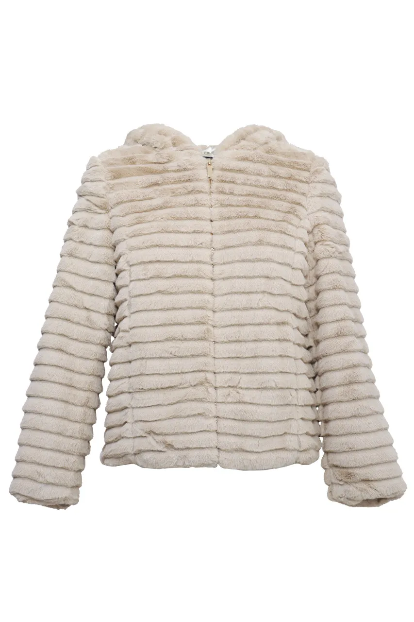 CHAMARRA DE PELUCHE PARA MUJER ASPIK ANP5001
