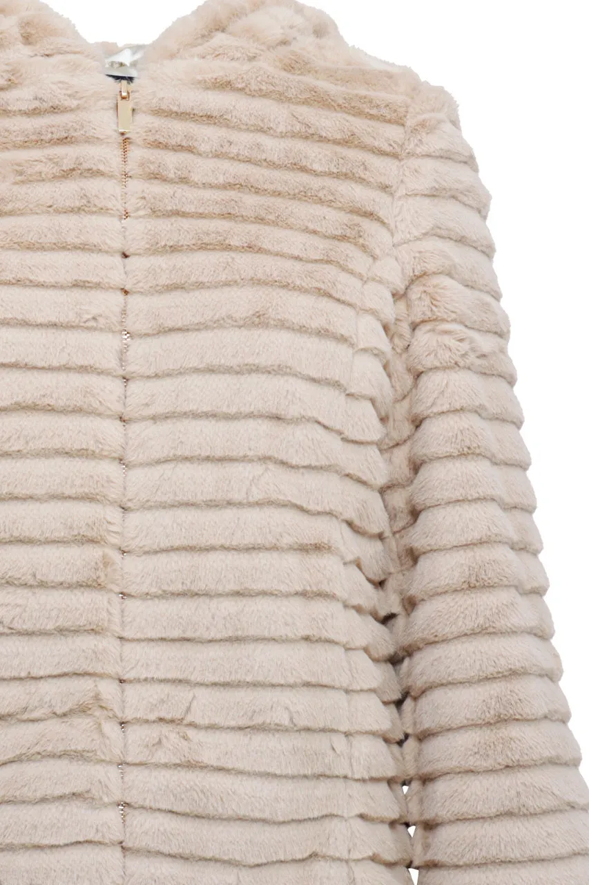 CHAMARRA DE PELUCHE PARA MUJER ASPIK ANP5001