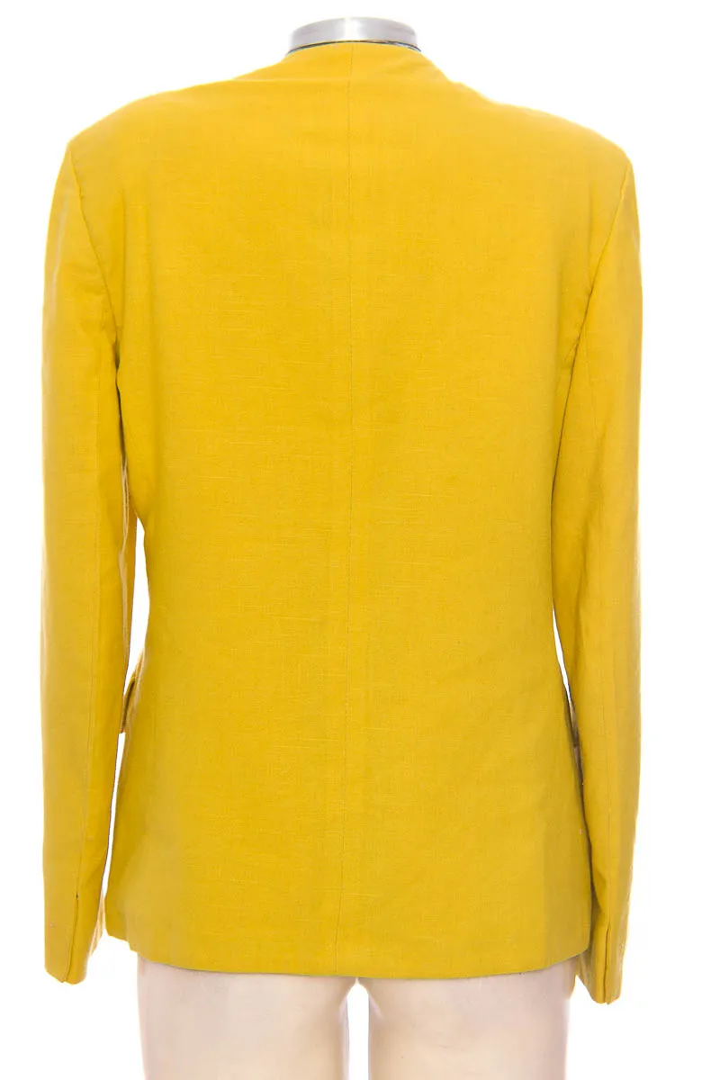 CHAQUETA / ABRIGO COLOR AMARILLO  HERNANDO TRUJILLO