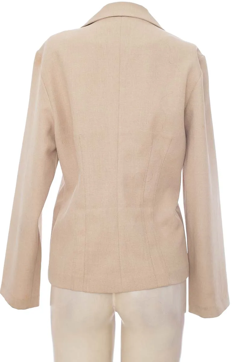 CHAQUETA / ABRIGO COLOR BEIGE  BESO DE COCO