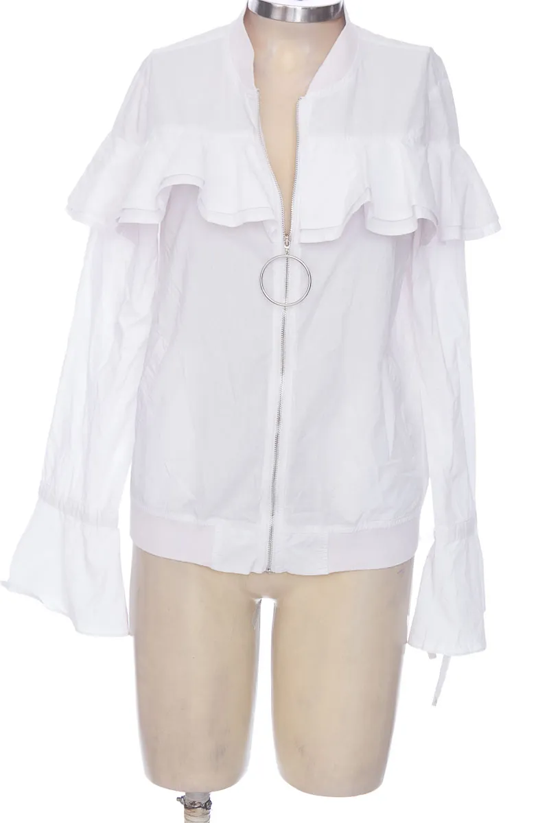 CHAQUETA / ABRIGO COLOR BLANCO  STUDIO F