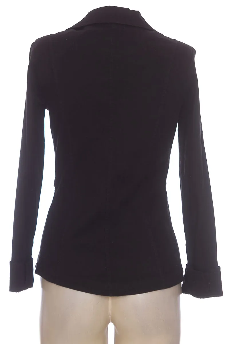 CHAQUETA / ABRIGO COLOR NEGRO  BESO DE COCO