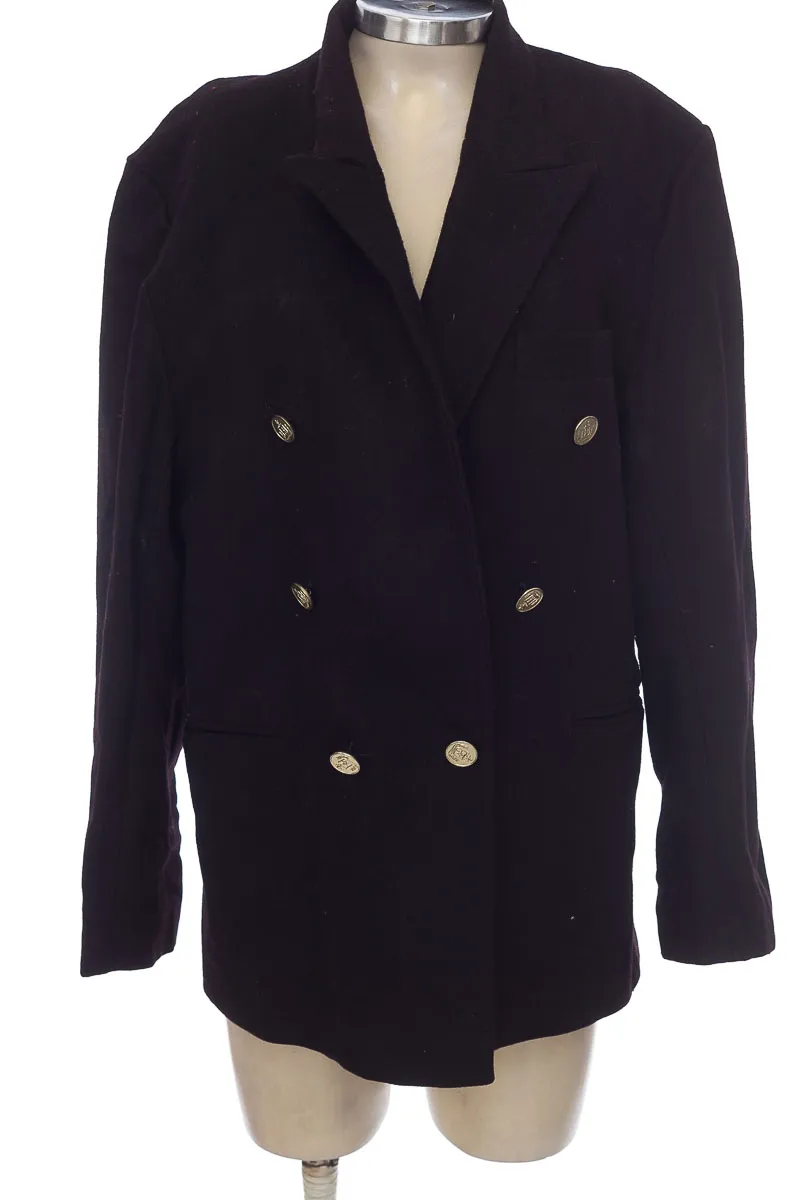 CHAQUETA / ABRIGO COLOR NEGRO  EL CLAN NIEVES