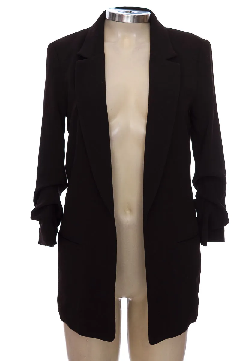 CHAQUETA / ABRIGO COLOR NEGRO  H&AMP;M