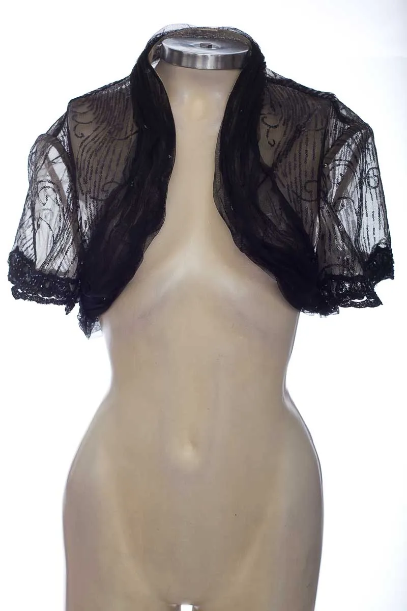 CHAQUETA / ABRIGO COLOR NEGRO  VM COLLECTION