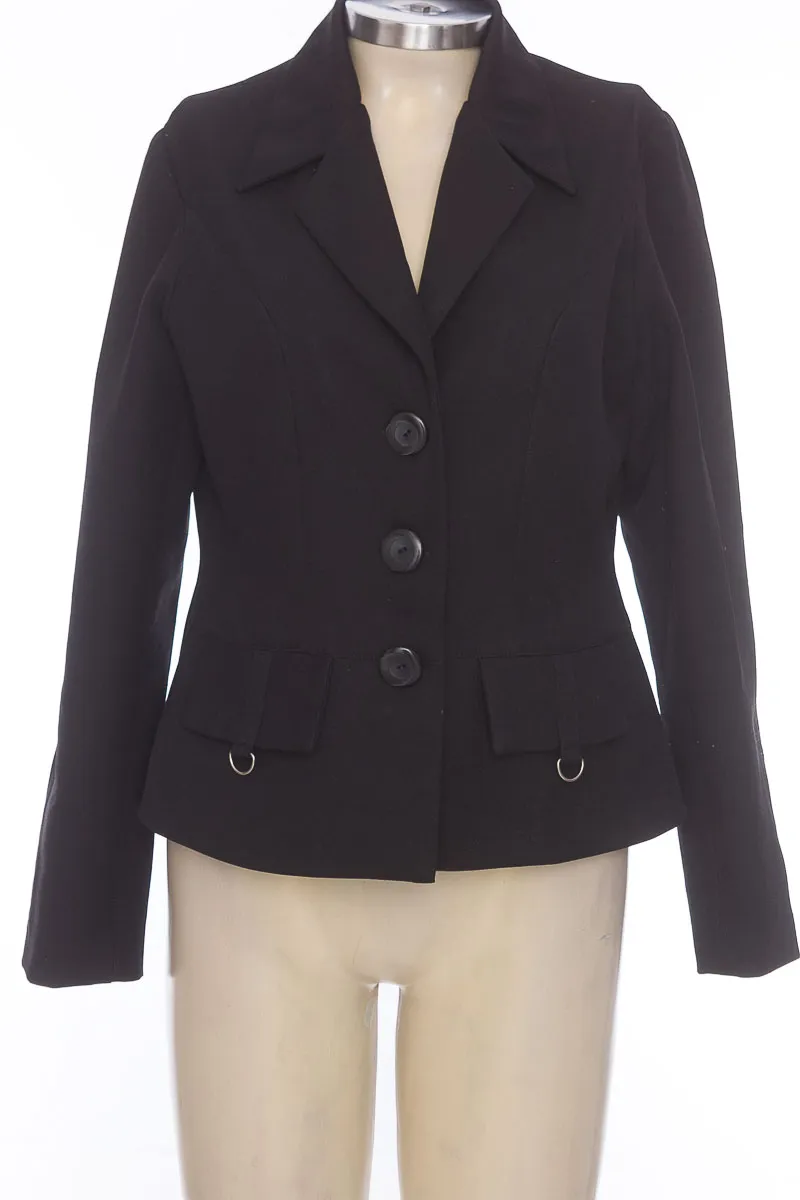 CHAQUETA / ABRIGO COLOR NEGRO  YESENIA PUELLO