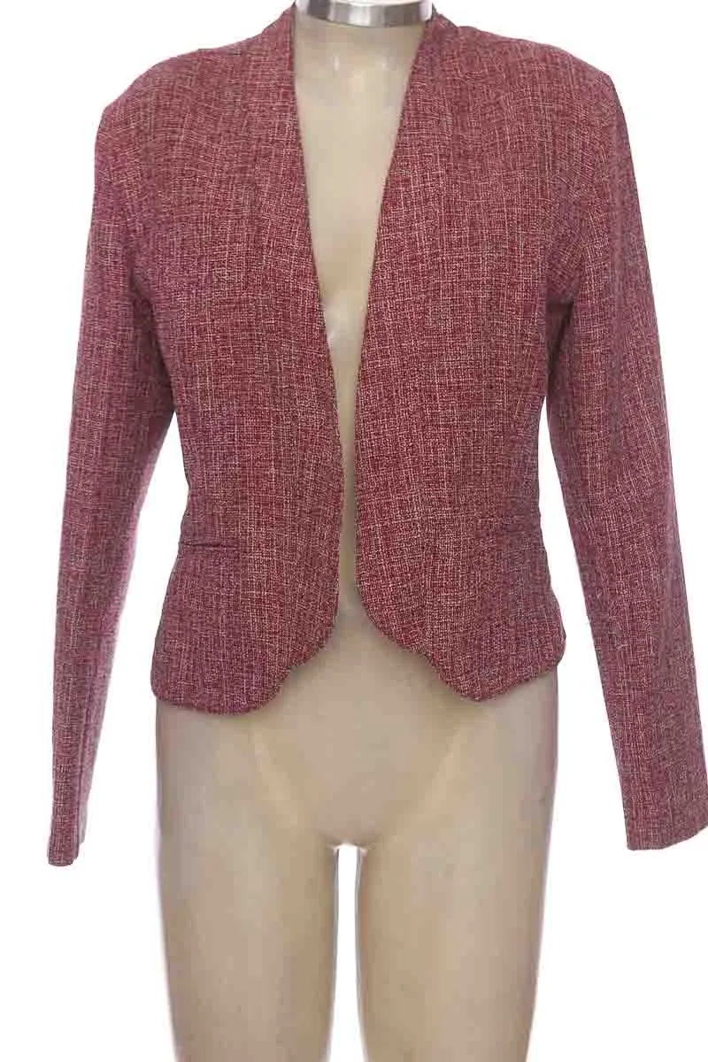CHAQUETA / ABRIGO COLOR ROJO  BESO DE COCO