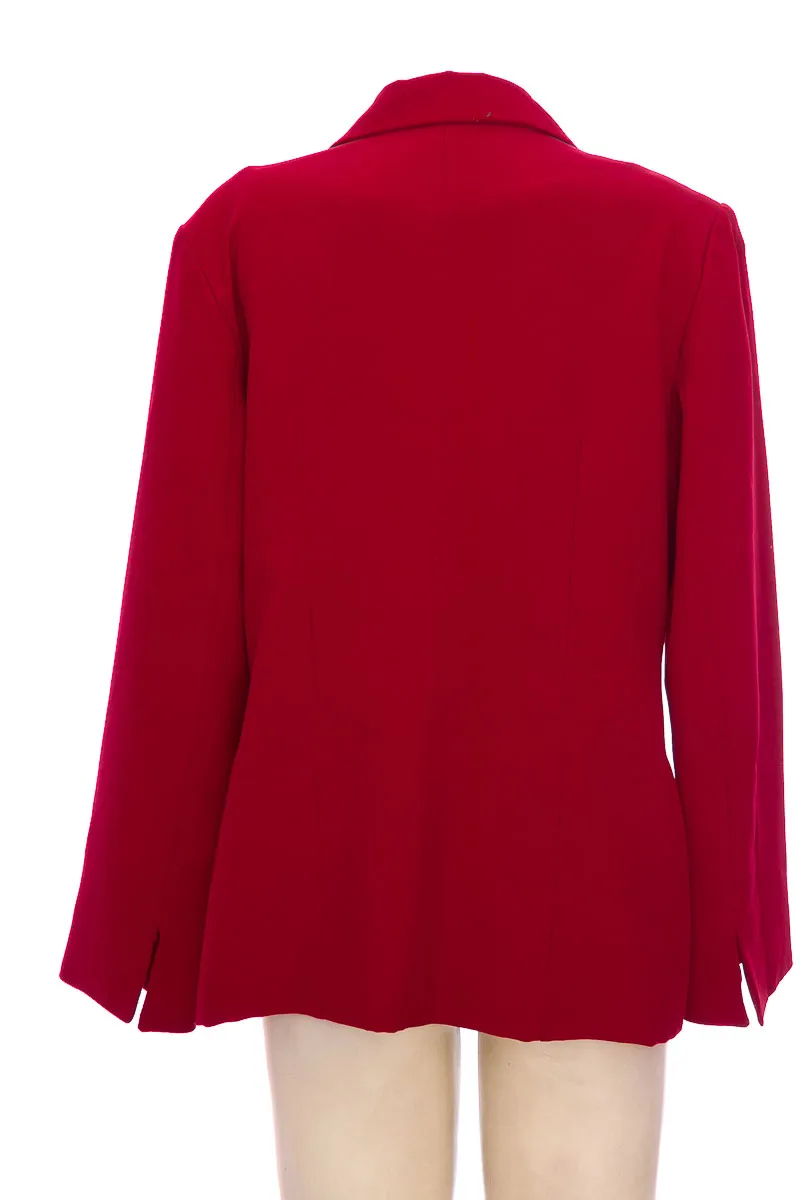 CHAQUETA / ABRIGO COLOR ROJO  D´PASARELLA