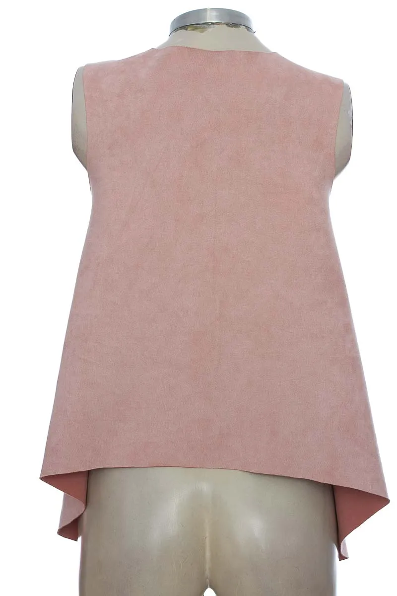CHAQUETA / ABRIGO COLOR ROSADO  FD ESTILO
