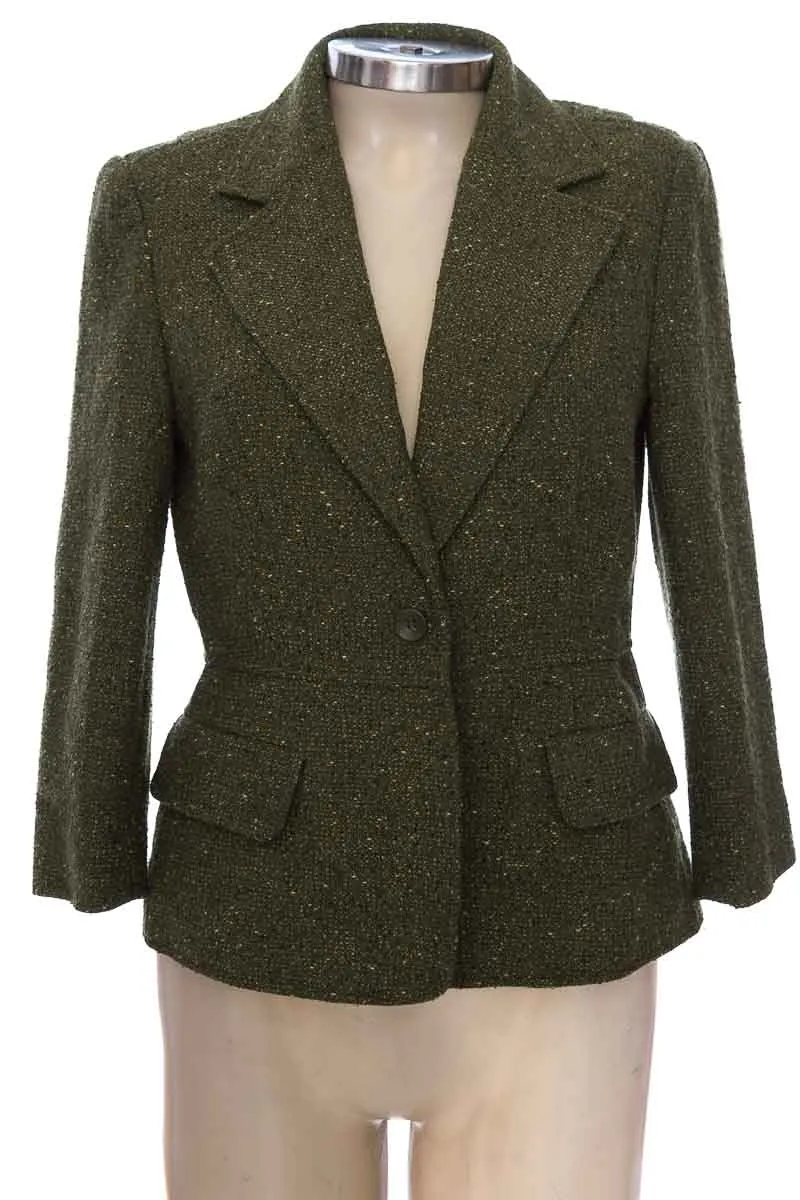 CHAQUETA / ABRIGO COLOR VERDE  DAISY FUENTES
