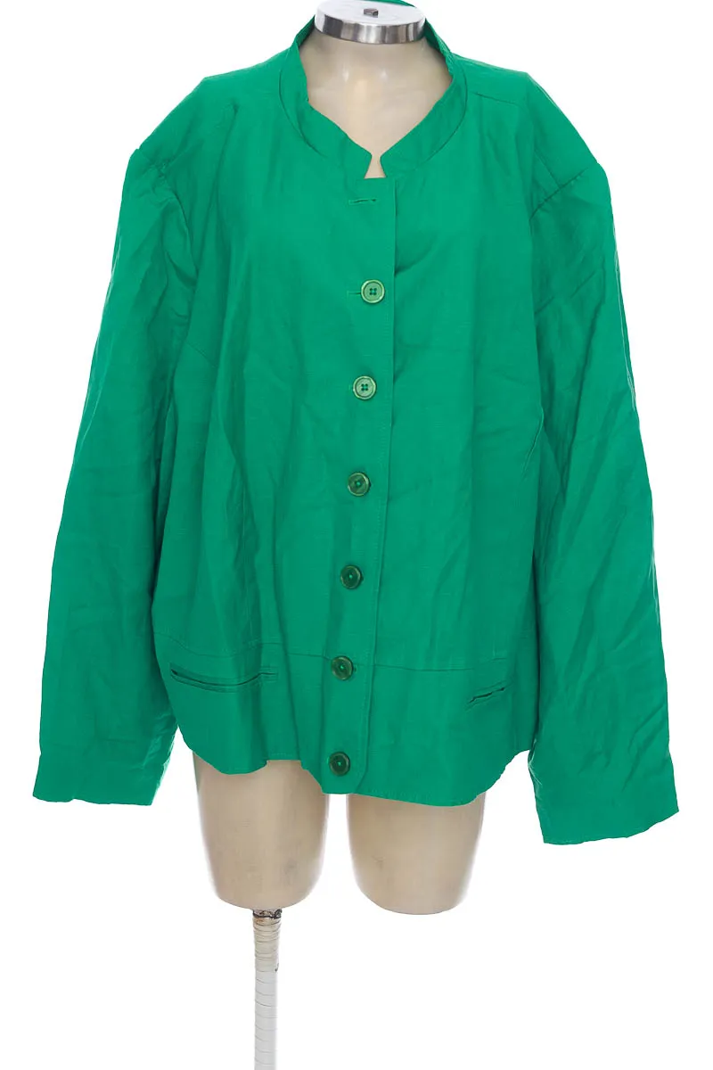 CHAQUETA / ABRIGO COLOR VERDE  JESSICA LONDON