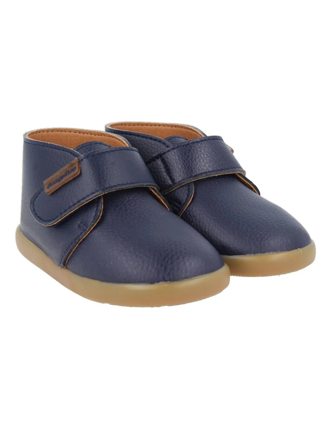 CONGUITOS  BOTITA BEBé MICRONAPA VELCRO AZUL