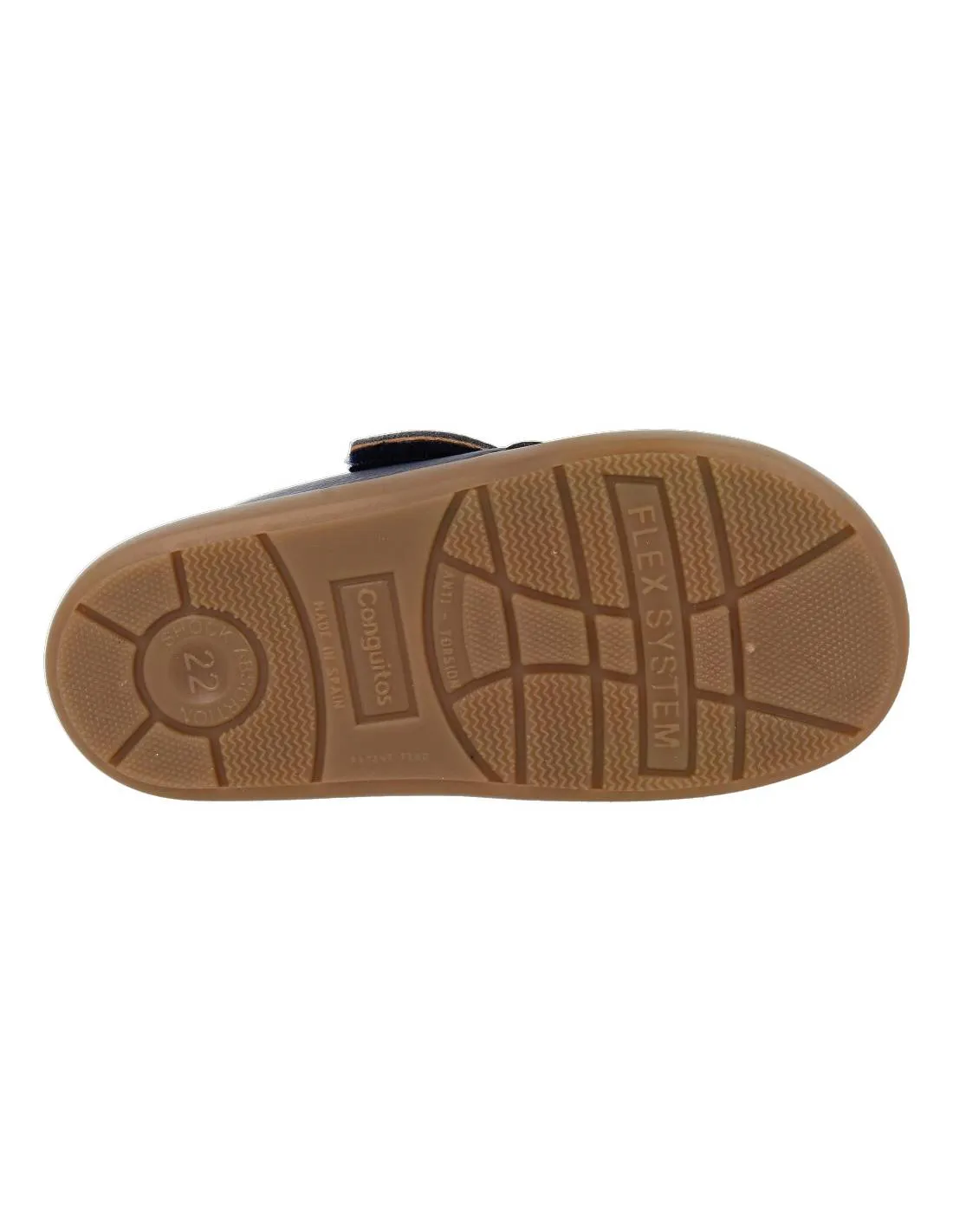 CONGUITOS  BOTITA BEBé MICRONAPA VELCRO AZUL